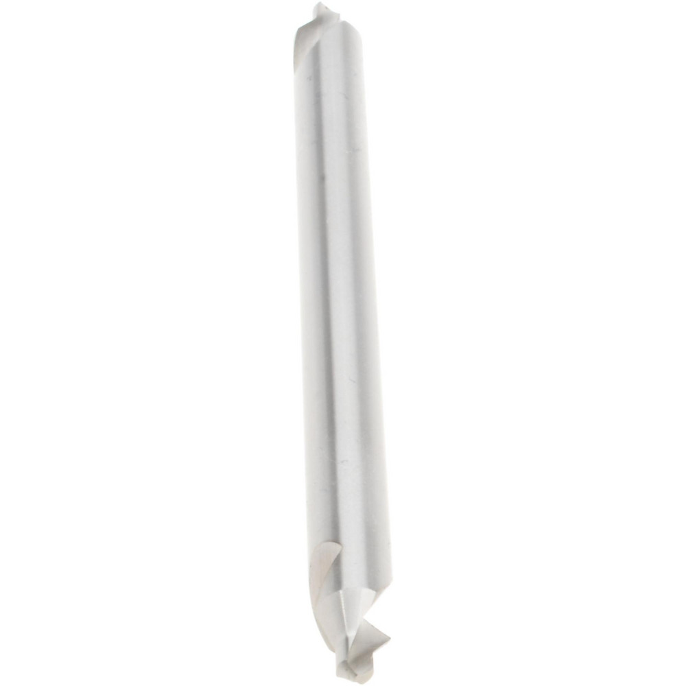 Hertel Combination Drill & Countersink: #3, 1/4" Body Dia, 118 deg, High-Speed Steel - H-81185030400