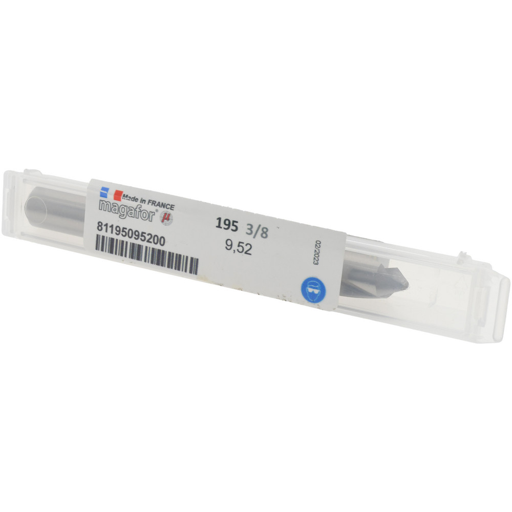 Magafor Spotting Drill: 3/8" Dia, 90 deg, 3-1/2" OAL, Cobalt M-35 (HSS-E) - 81195095200
