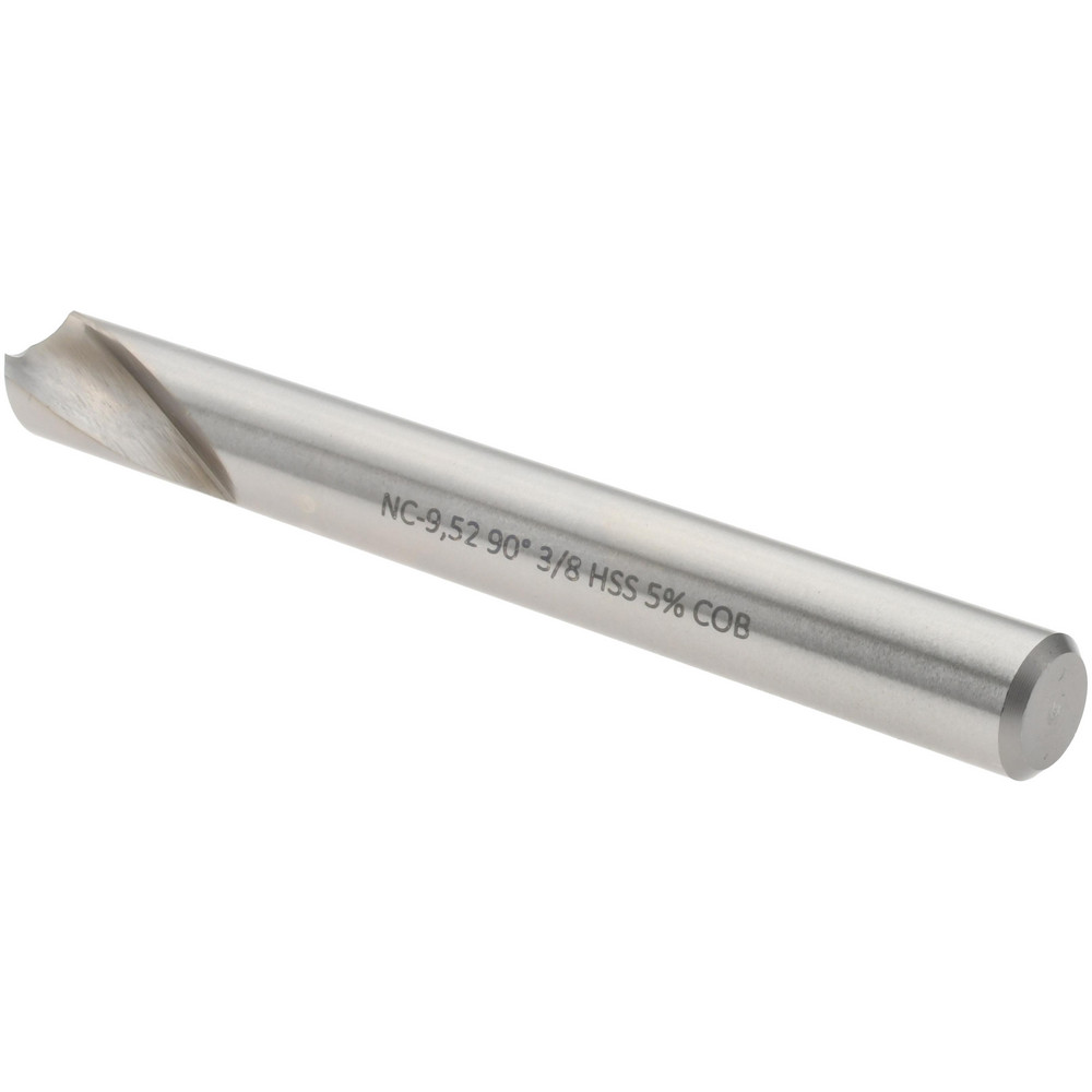 Magafor Spotting Drill: 3/8" Dia, 90 deg, 3-1/2" OAL, Cobalt M-35 (HSS-E) - 81195095200