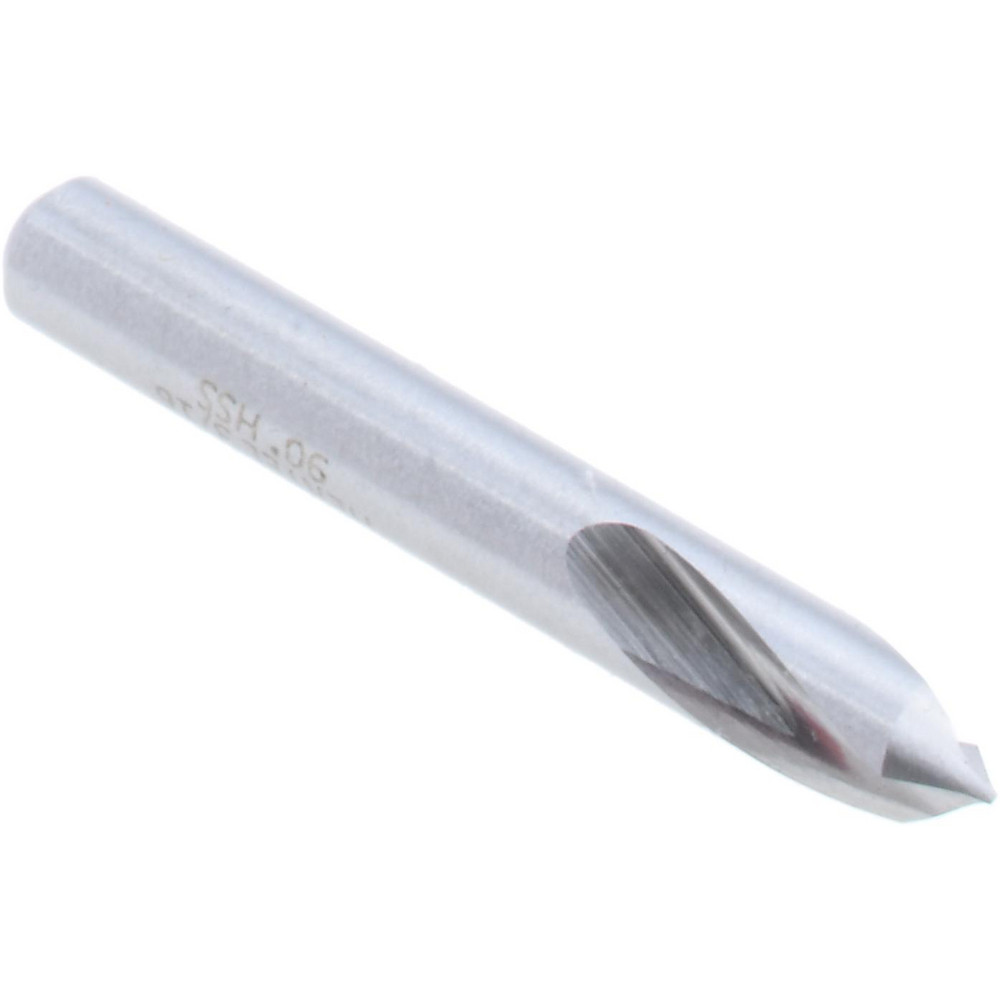 Hertel Spotting Drill: 3/16" Dia, 90 deg, 1-3/8" OAL, High-Speed Steel - H-8119A047600