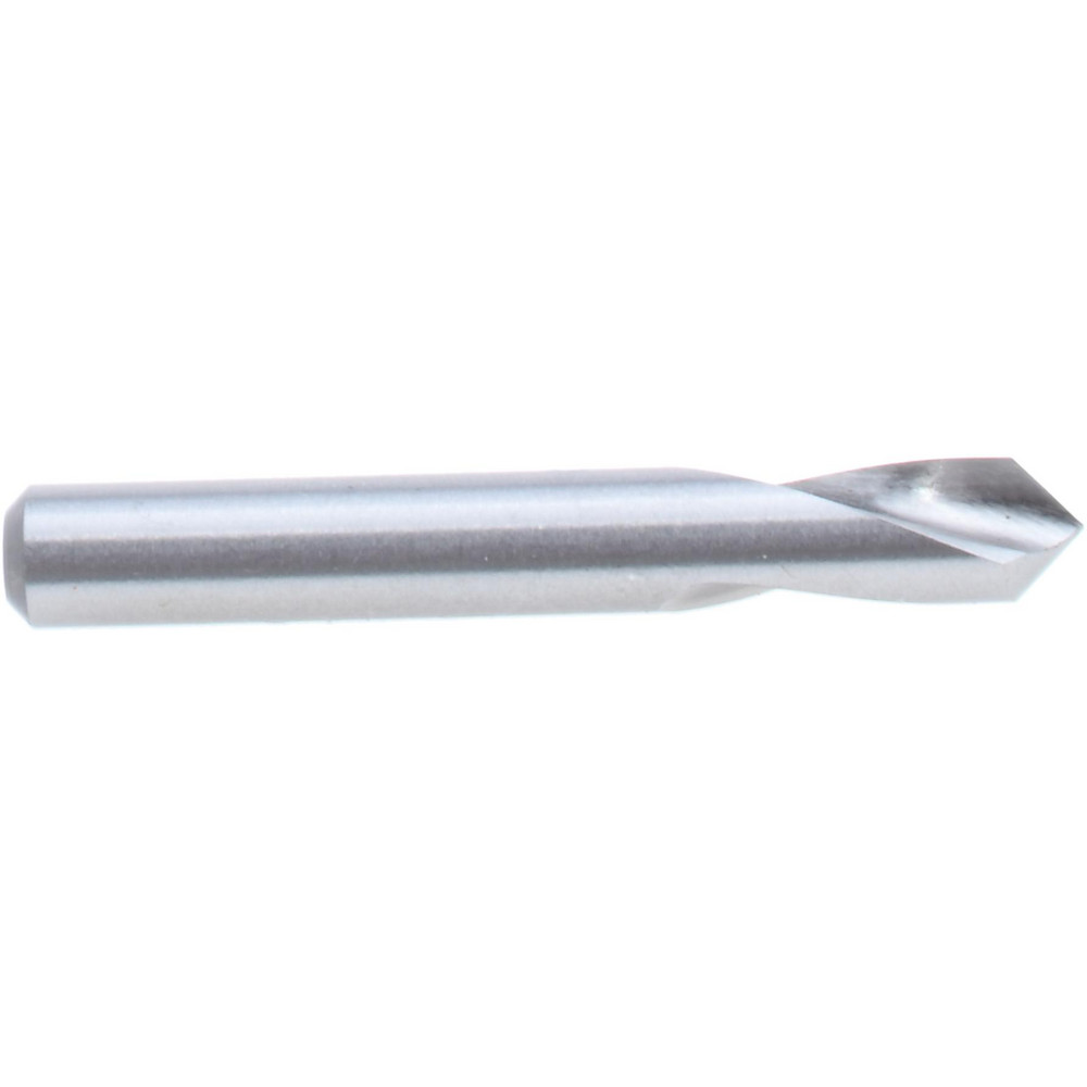 Hertel Spotting Drill: 3/16" Dia, 90 deg, 1-3/8" OAL, High-Speed Steel - H-8119A047600