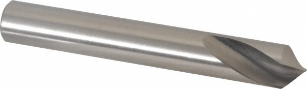 Guhring Spotting Drill: 16.00 mm Dia, 90 deg, 115 mm OAL, High-Speed Steel - 9005570160000