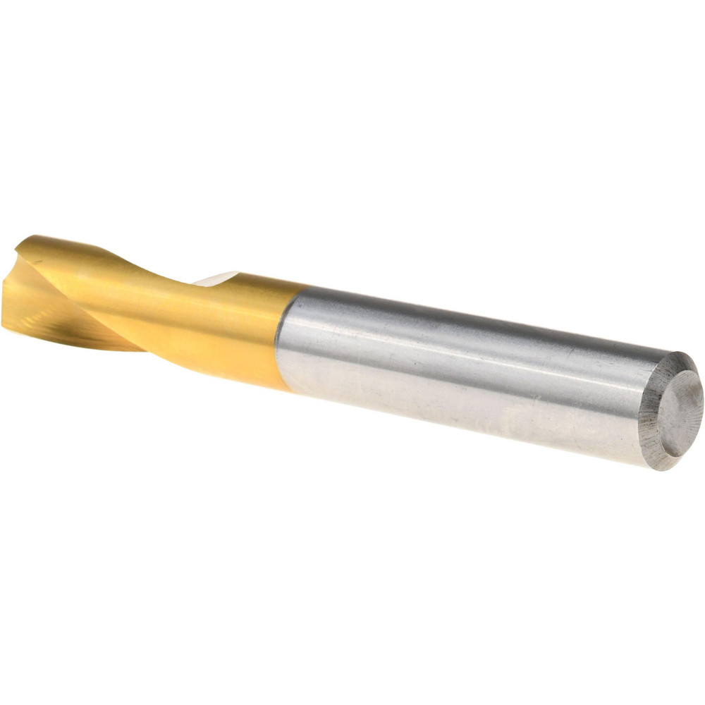 Precision Twist Drill Spotting Drill: 1/2" Dia, 120 deg, 3-3/4" OAL, High-Speed Steel - 6000110