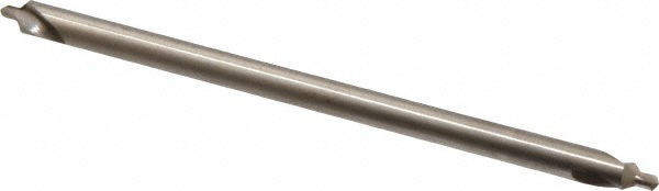 Hertel Combination Drill & Countersink: #3, 1/4" Body Dia, 118 deg, High-Speed Steel - H-81155L03050