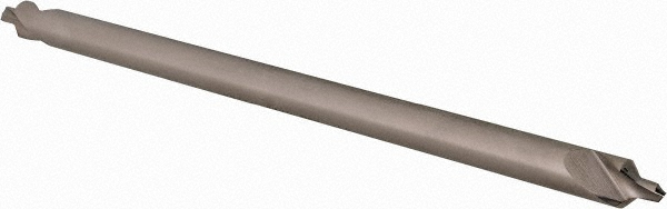 Hertel Combination Drill & Countersink: #3, 1/4" Body Dia, 118 deg, High-Speed Steel - H-81155L03050