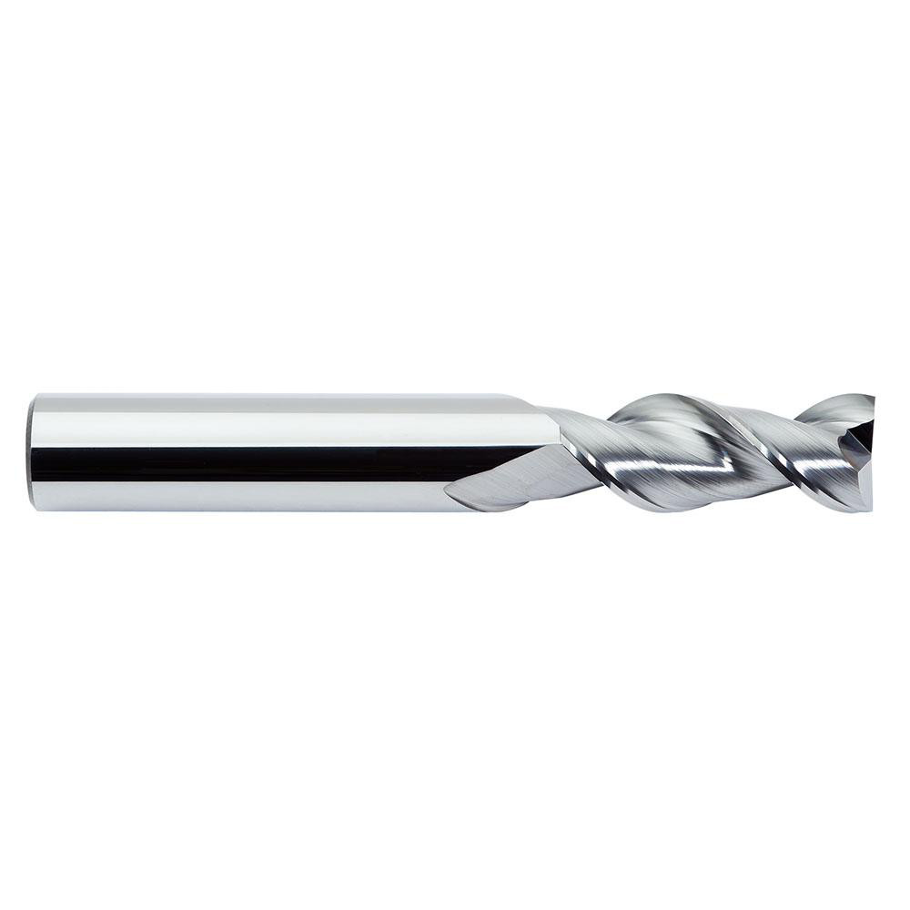 Precision Twist Drill Spotting Drill: 1/4" Dia, 90 deg, 3" OAL, Solid Carbide - 6002392