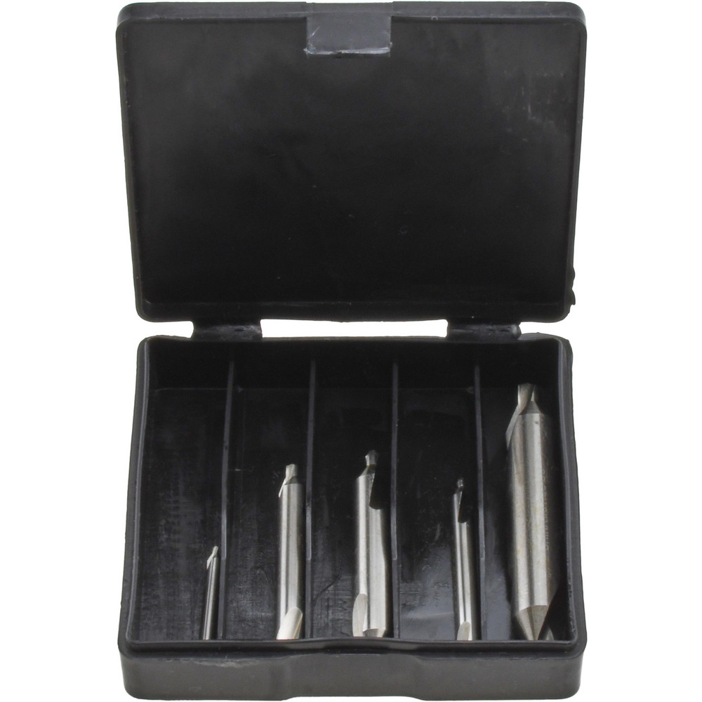 Magafor 5 Pc #1 to #5 High Speed Steel Combo Drill & Countersink Set - 81185000000