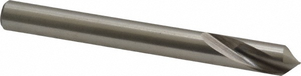 Walter-Titex Spotting Drill: 8.00 mm Dia, 90 deg, 79 mm OAL, High-Speed Steel - 5153713