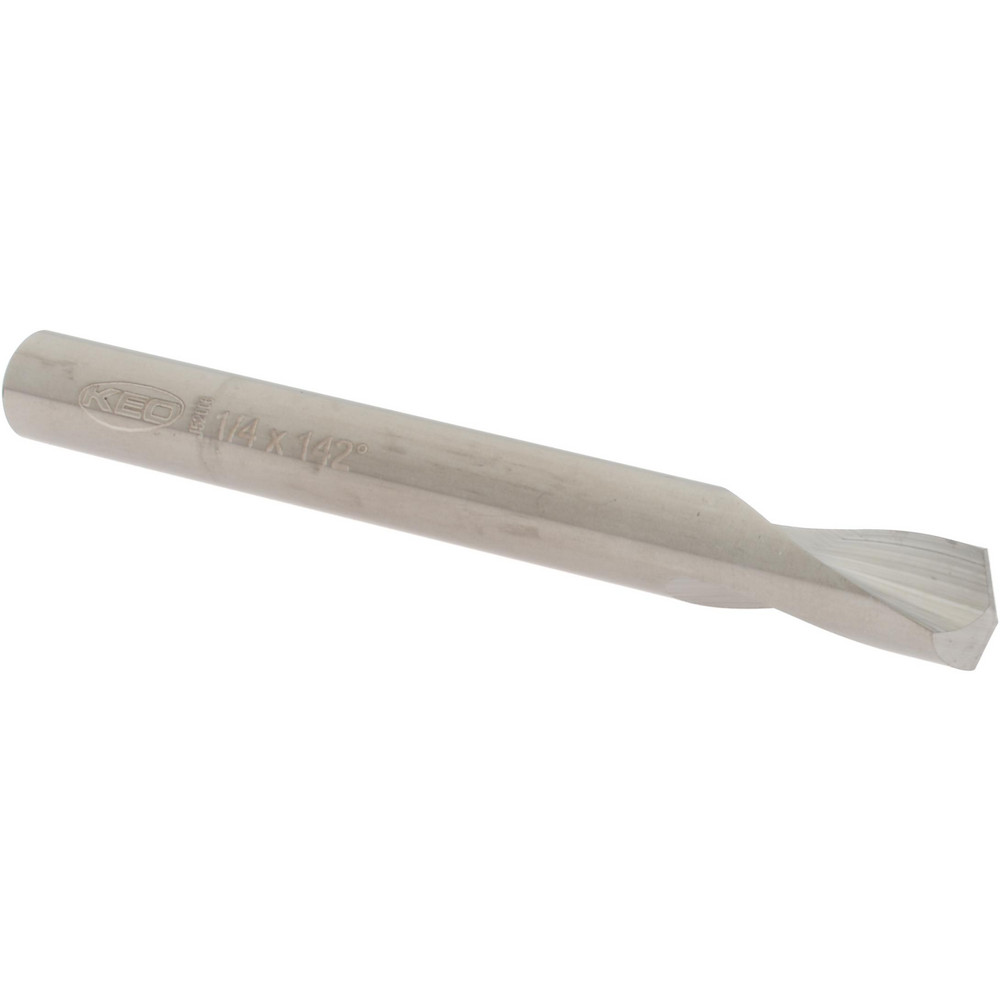 Keo Spotting Drill: 1/4" Dia, 120.0 deg, 2-1/2" OAL, Solid Carbide - 956-000-392