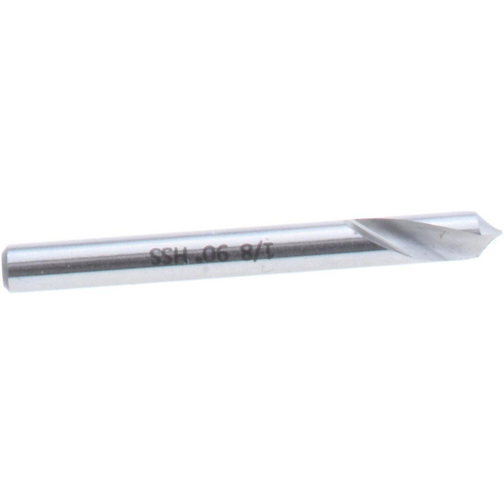 Harvey Tool Spotting Drill: 1/8" Dia, 150 deg, 1-1/2" OAL, Solid Carbide - 961208