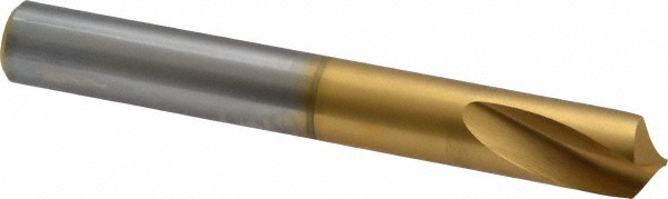 Guhring Spotting Drill: 12.00 mm Dia, 120 deg, 102 mm OAL, Solid Carbide - 9007240120000