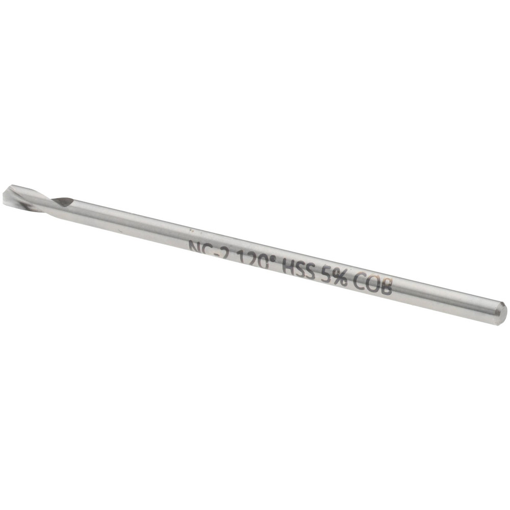 Magafor Spotting Drill: 2.00 mm Dia, 120 deg, Cobalt M-35 (HSS-E) - 81196020000