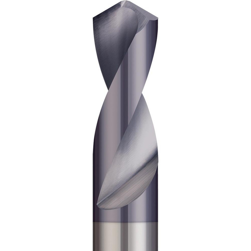 Micro 100 Spotting Drill: 1/2" Dia, 90 deg, 3" OAL, Solid Carbide - QSPD-500-090X