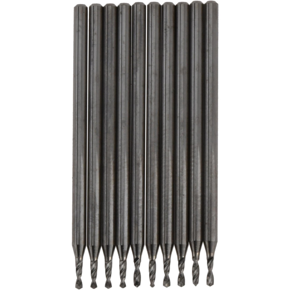 Accupro Spotting Drill: 0.75 mm Dia, 120 deg, 30 mm OAL, Solid Carbide - A-6140075R