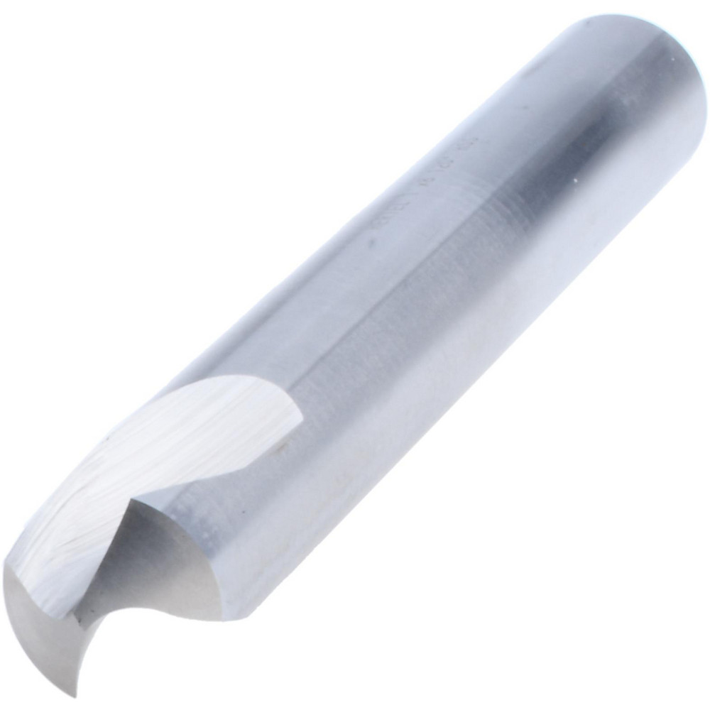 Hertel Spotting Drill: 1" Dia, 120 deg, 8" OAL, High-Speed Steel - H-8119D254008