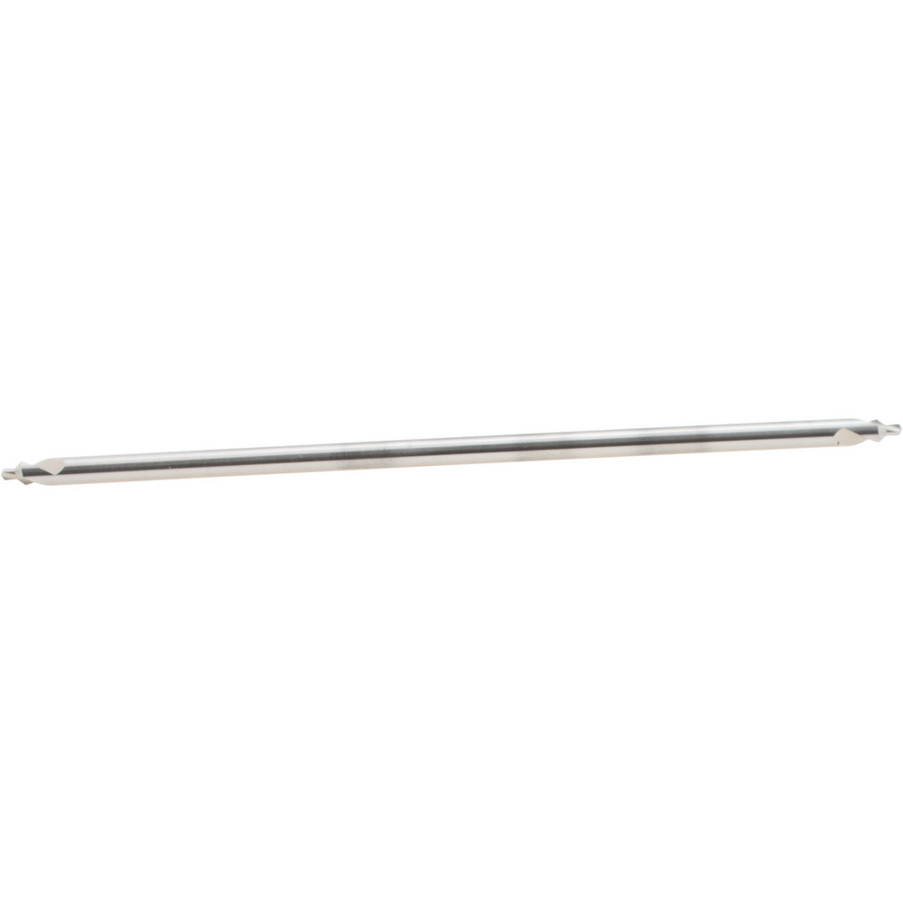 Hertel Combination Drill & Countersink: #2, 3/16" Body Dia, 118 deg, High-Speed Steel - H-81155L02060
