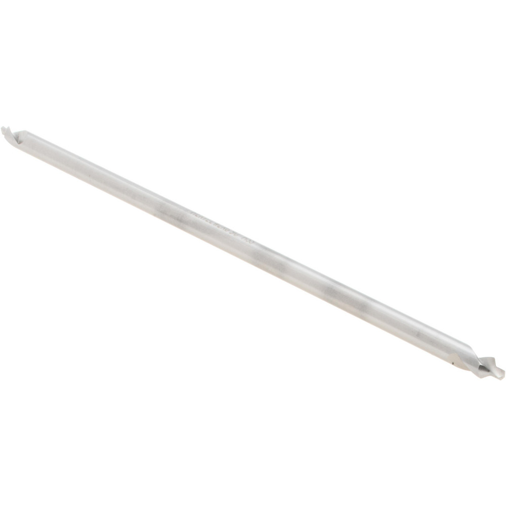 Hertel Combination Drill & Countersink: #2, 3/16" Body Dia, 118 deg, High-Speed Steel - H-81155L02060
