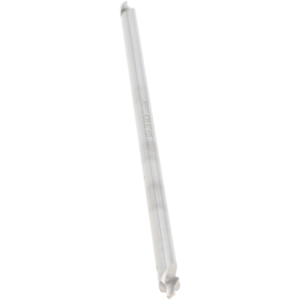Hertel Combination Drill & Countersink: #2, 3/16" Body Dia, 118 deg, High-Speed Steel - H-81155L02060