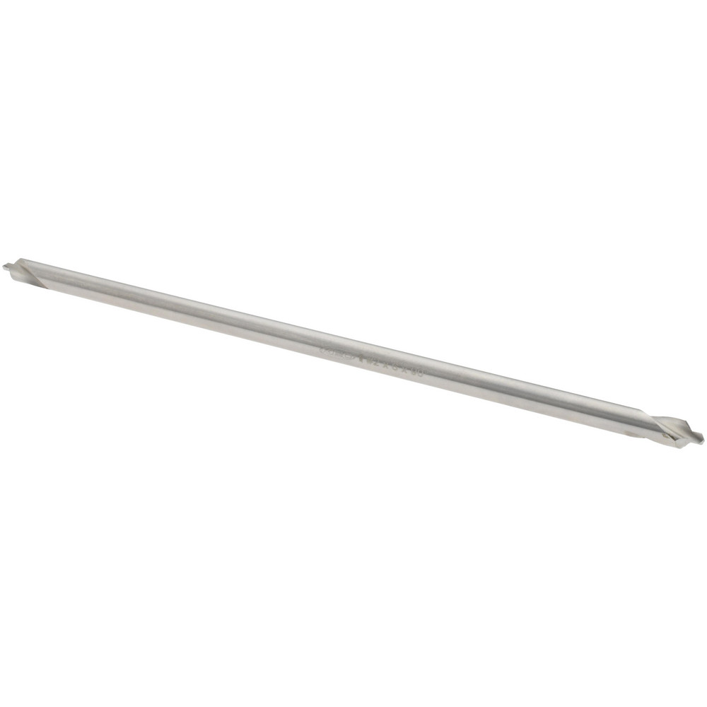 Hertel Combination Drill & Countersink: #2, 3/16" Body Dia, 118 deg, High-Speed Steel - H-81155L02060