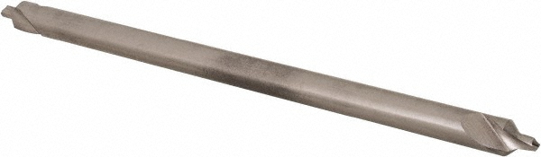 Hertel Combination Drill & Countersink: #3, 1/4" Body Dia, 118 deg, High-Speed Steel - H-81154L03050