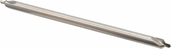 Hertel Combination Drill & Countersink: #3, 1/4" Body Dia, 118 deg, High-Speed Steel - H-81154L03050