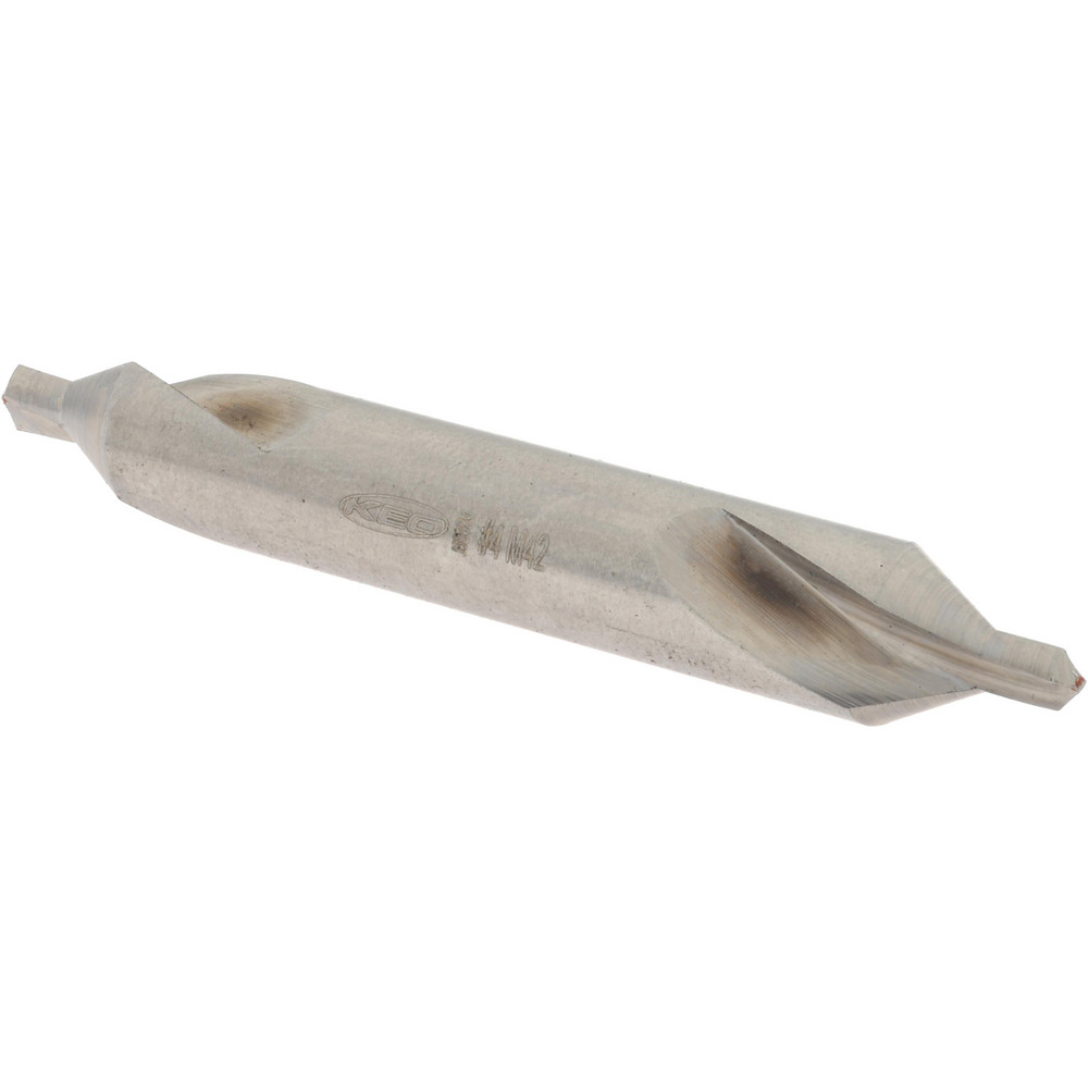 Hertel Spotting Drill: 3/4" Dia, 90 deg, 2-1/4" OAL, High-Speed Steel - H-8119A190500
