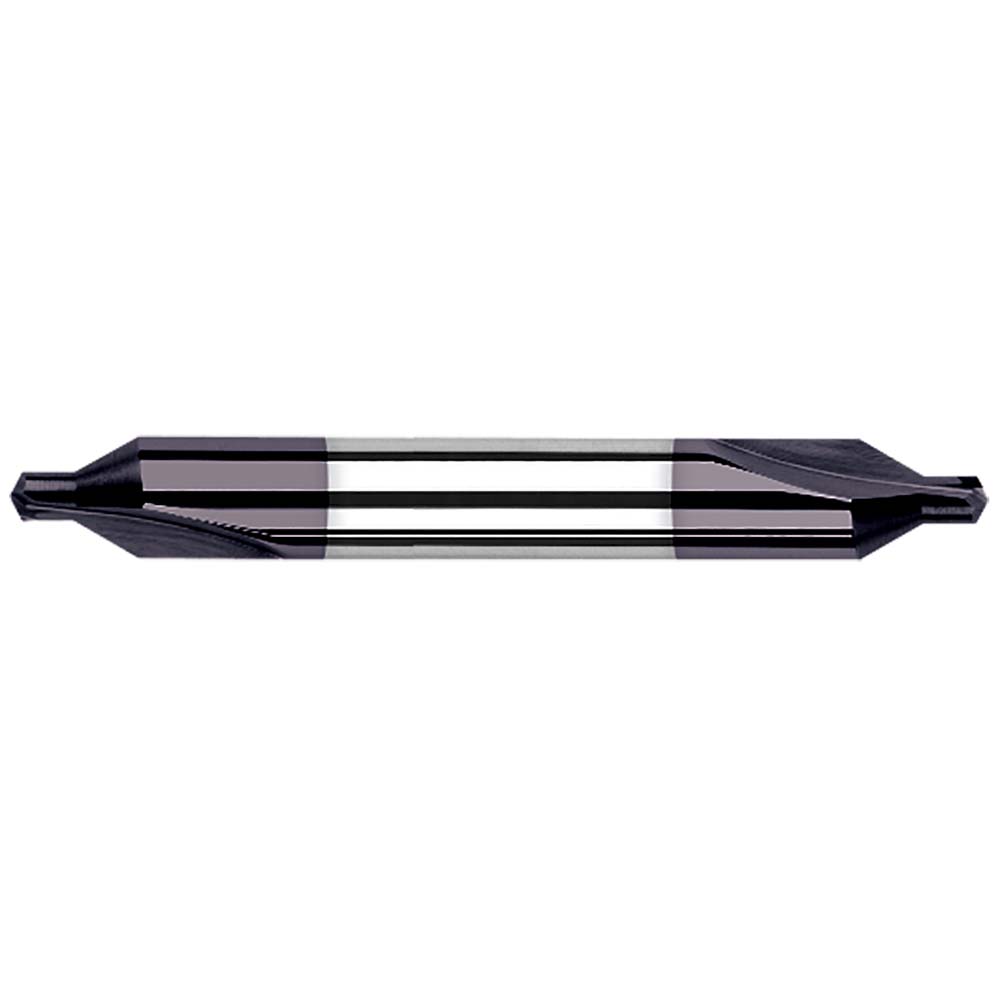 Harvey Tool Combination Drill & Countersink: #0000, 1/8" Body Dia, 118 deg, Solid Carbide - 17902-C3