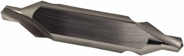 Guhring Combination Drill & Countersink: 8.00 mm Body Dia, High-Speed Steel - 9005870031500