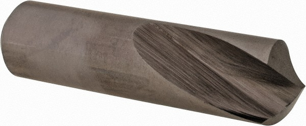 Hertel Spotting Drill: 1/2" Dia, 118 deg, 2" OAL, High-Speed Steel - H-8119B127000