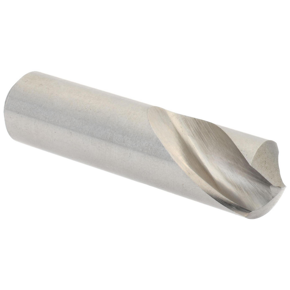 Hertel Spotting Drill: 1/2" Dia, 118 deg, 2" OAL, High-Speed Steel - H-8119B127000