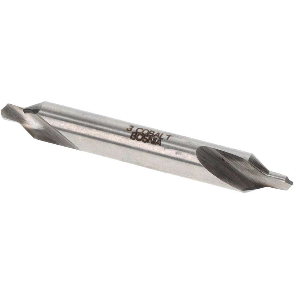 Magafor Combination Drill & Countersink: #3, 1/4" Body Dia, 118 deg, Cobalt - 81105503000