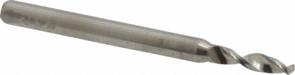 Harvey Tool Spotting Drill: 1/32" Dia, 90 deg, 1-1/2" OAL, Solid Carbide - 11431
