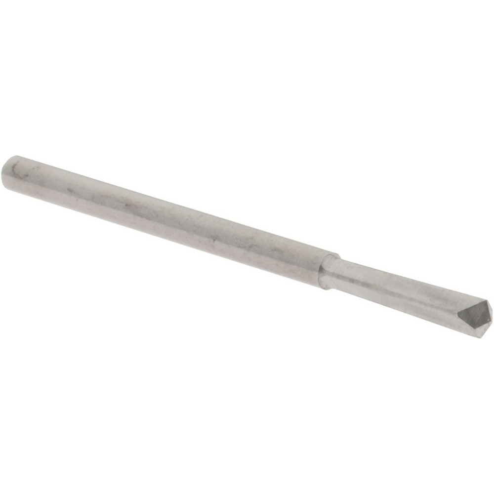 Harvey Tool Spotting Drill: 1/32" Dia, 90 deg, 1-1/2" OAL, Solid Carbide - 11431