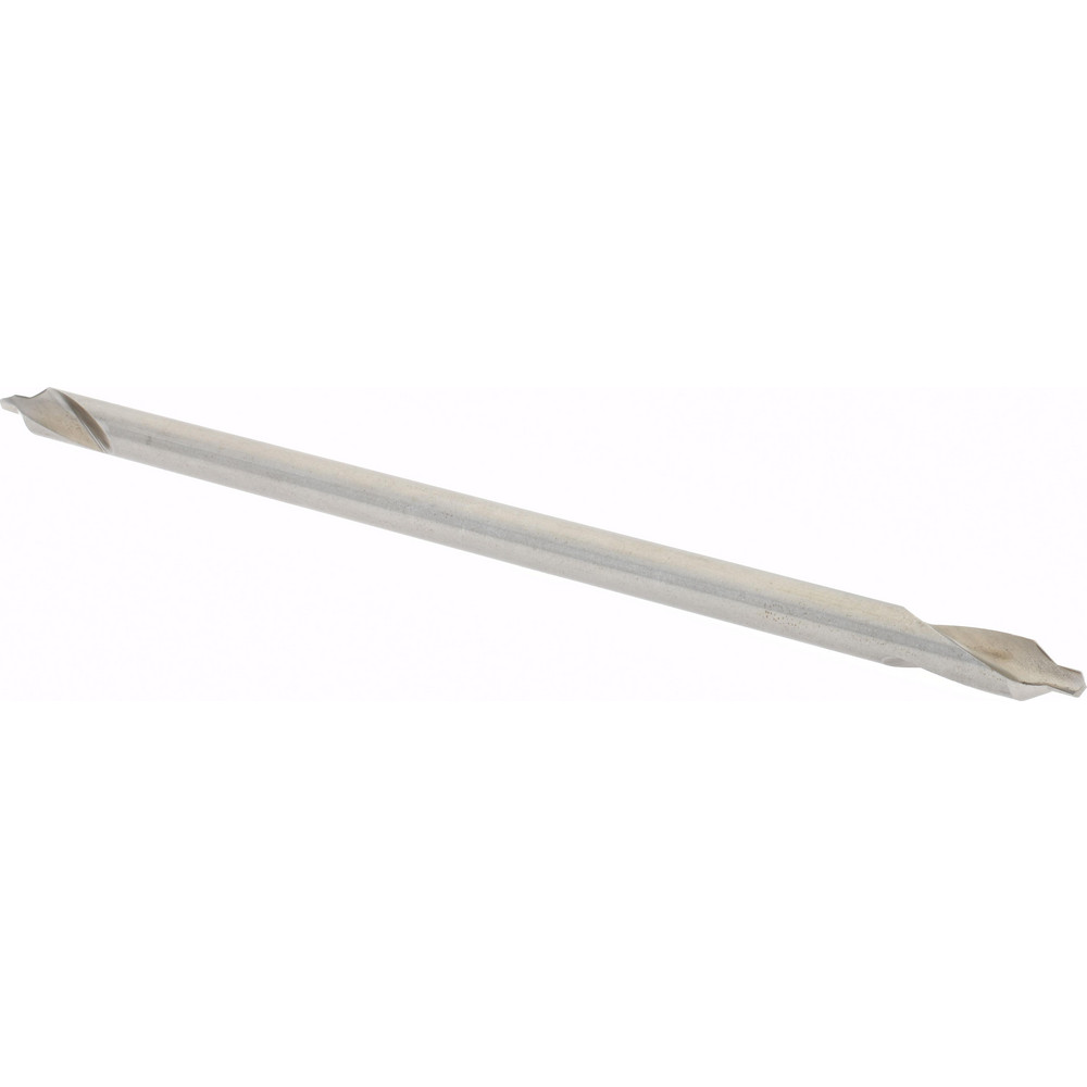 Value Collection Combination Drill & Countersink: #3, 1/4" Body Dia, High-Speed Steel - 156400003000006