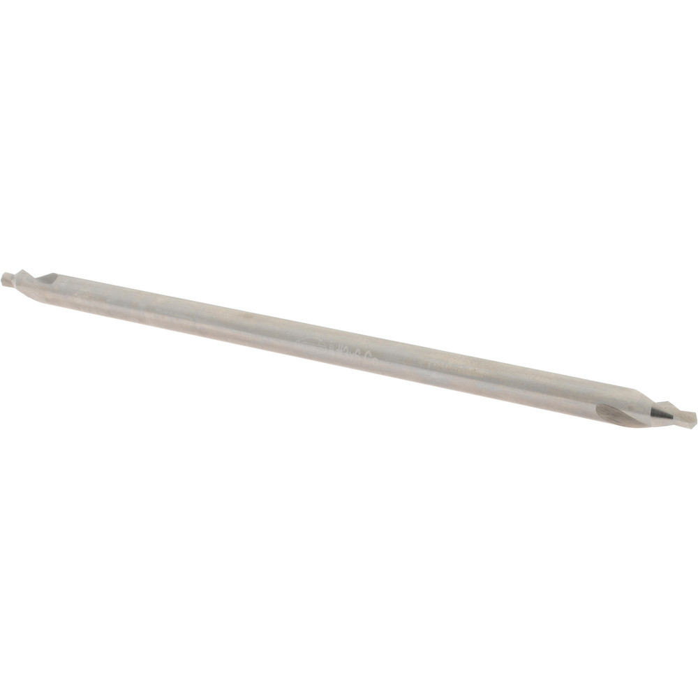 Value Collection Combination Drill & Countersink: #3, 1/4" Body Dia, High-Speed Steel - 156400003000006