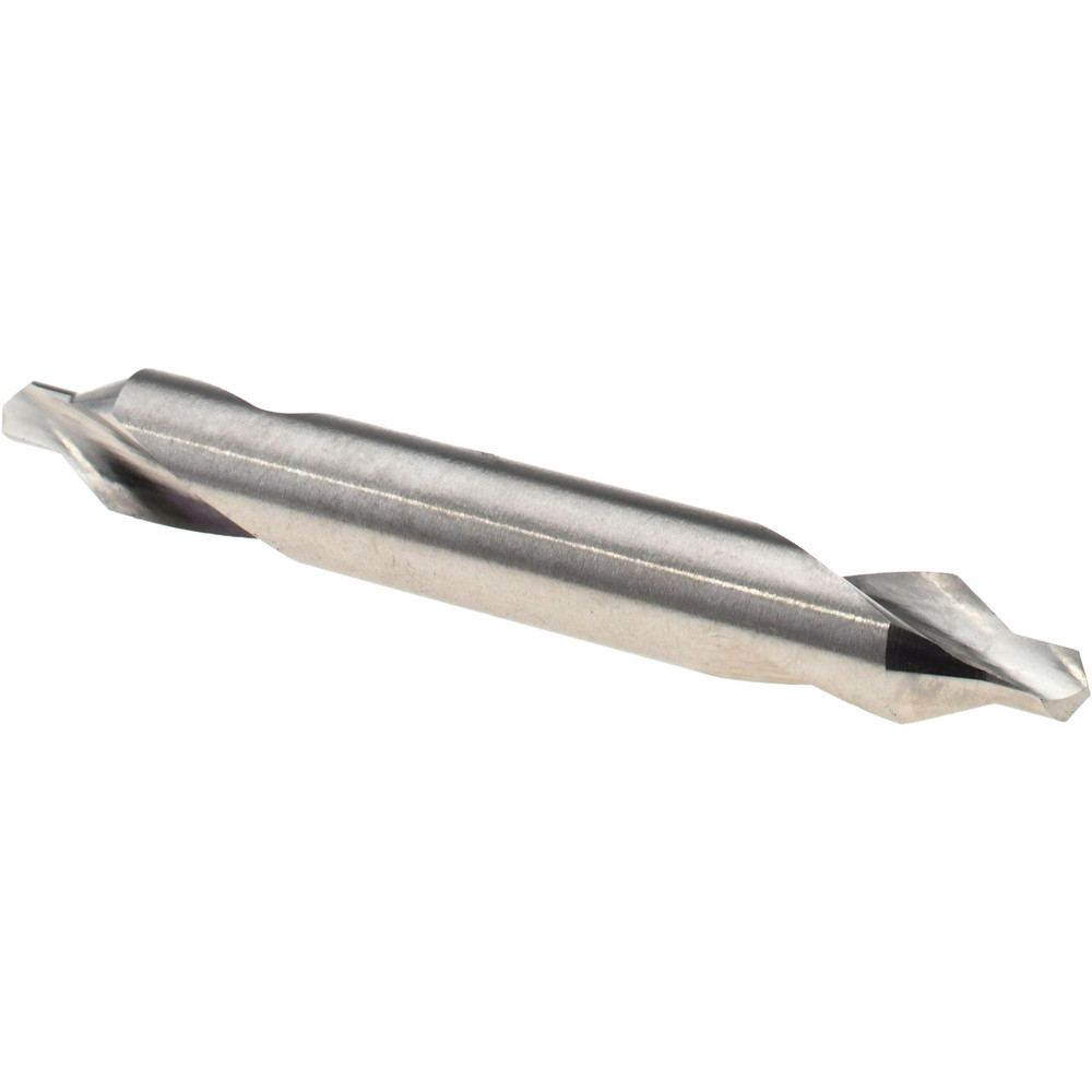 Titan USA Combination Drill & Countersink: #3, 1/4" Body Dia, 118 deg, High-Speed Steel - CS10003