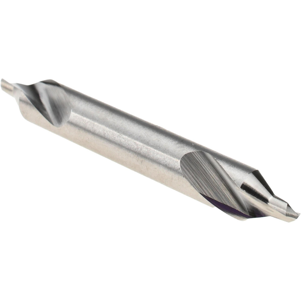 Titan USA Combination Drill & Countersink: #3, 1/4" Body Dia, 118 deg, High-Speed Steel - CS10003