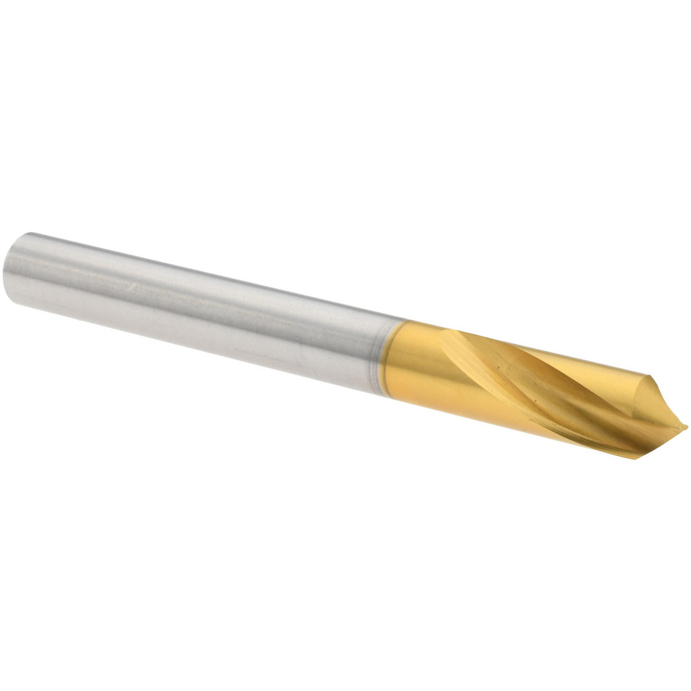 Magafor Spotting Drill: 1" Dia, 120 deg, 5-3/8" OAL, Cobalt M-35 (HSS-E) - 80089625400