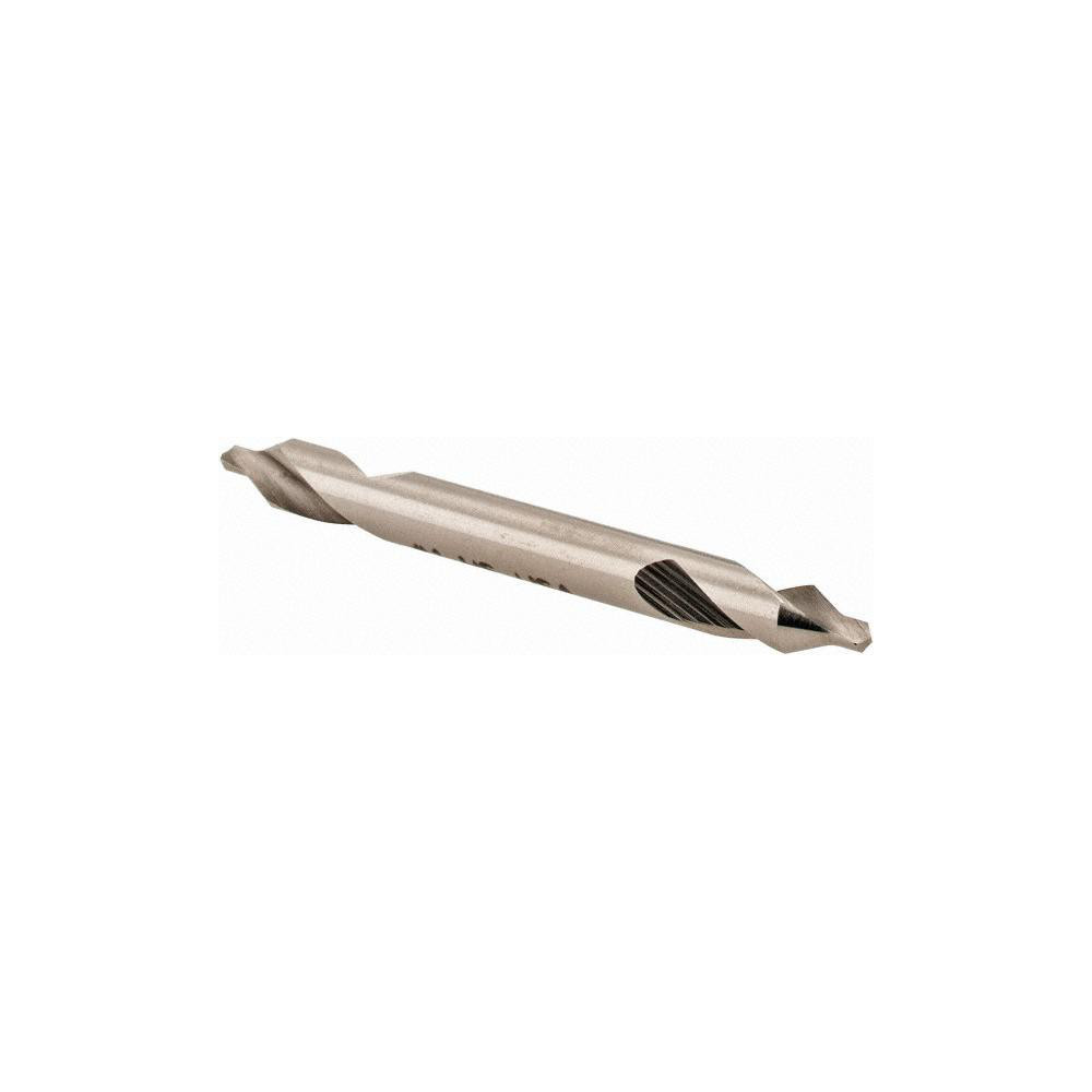 Hertel Combination Drill & Countersink: #1, 1/8" Body Dia, High-Speed Steel - 585U 1