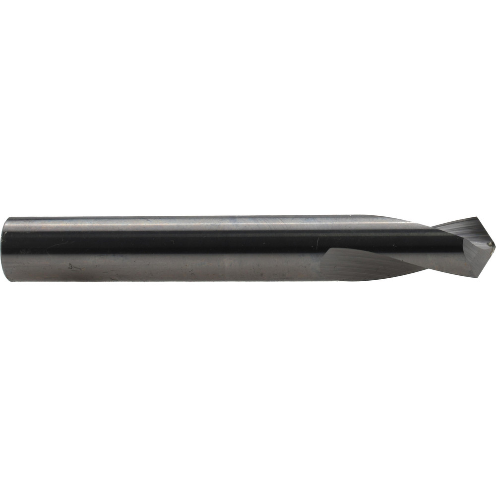 Magafor Spotting Drill: 3/8" Dia, 120 deg, 2-3/4" OAL, Solid Carbide - 88819609520