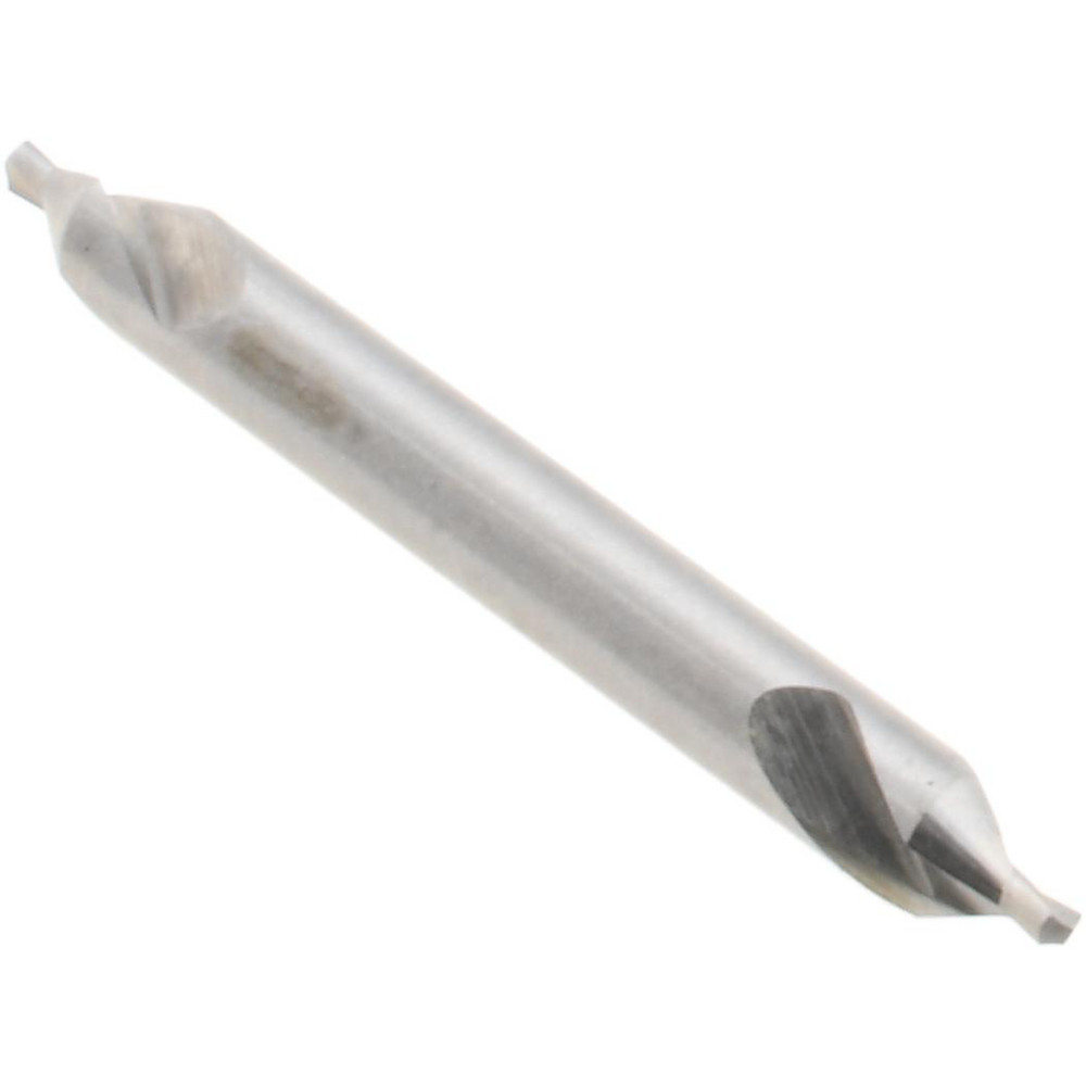 Hertel Combination Drill & Countersink: #1, 1/8" Body Dia, 118 deg, Cobalt - H-81105501000