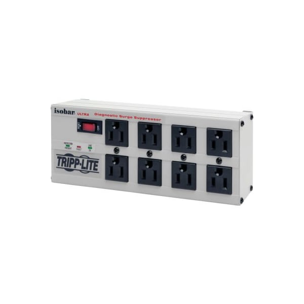 Tripp Lite Tripp Lite Isobar Ultra Surge Protector, 8 Outlets, 12A, 3840 Joules, 12' Cord - ISOBAR8ULTRA