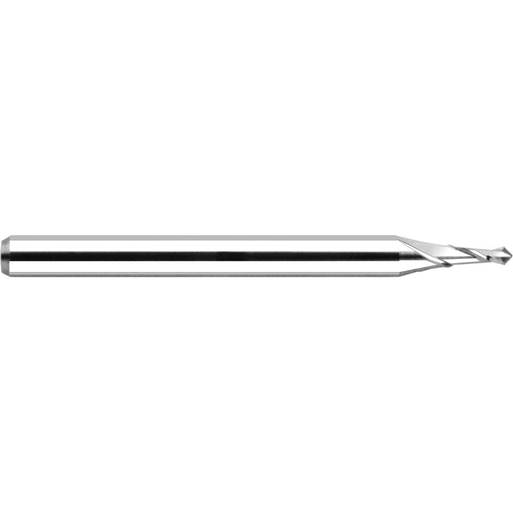 Harvey Tool Spotting Drill: 1/64" Dia, 120 deg, 1-1/2" OAL, Solid Carbide - 11615