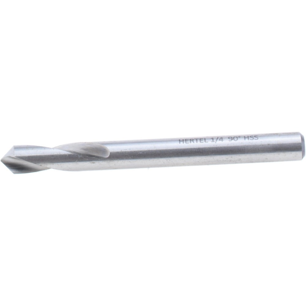 Guhring Spotting Drill: 5.00 mm Dia, 120 deg, 62 mm OAL, High-Speed Steel - 9005560050000