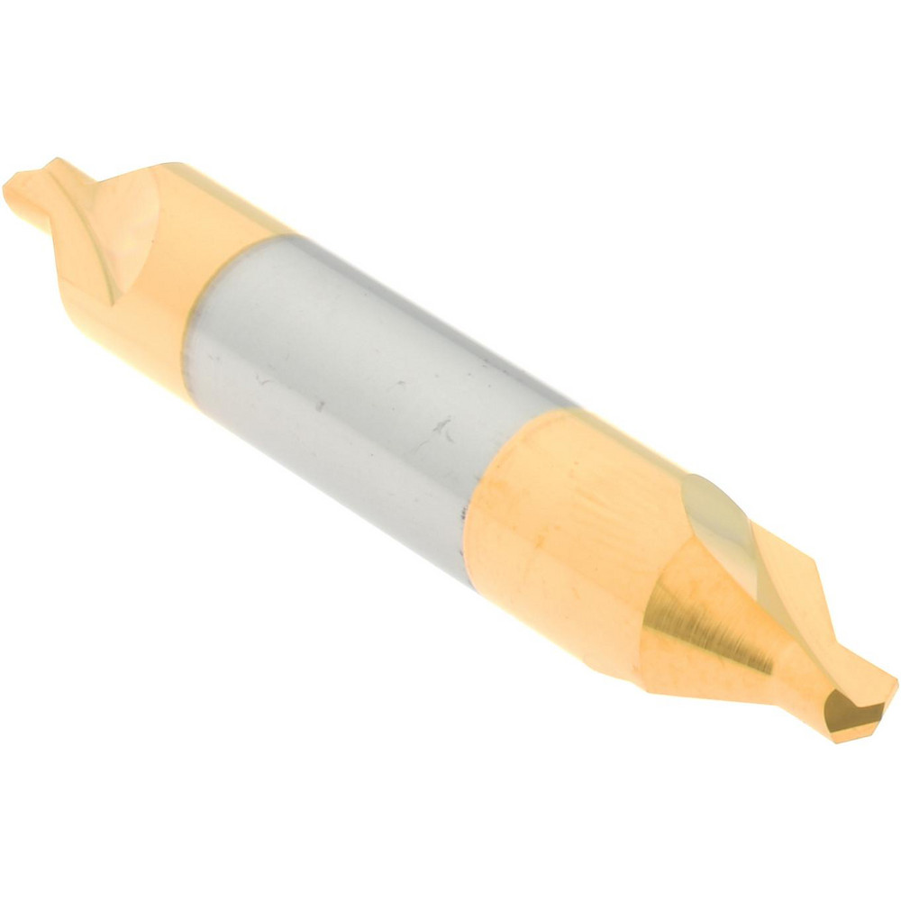 Hertel Combination Drill & Countersink: #4, 5/16" Body Dia, 118 deg, Solid Carbide - 300-001506