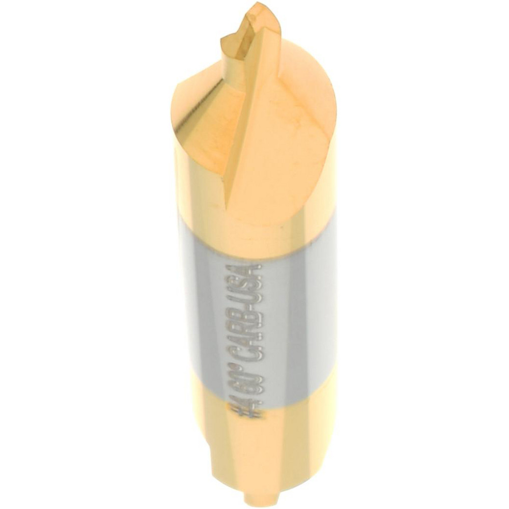 Hertel Combination Drill & Countersink: #4, 5/16" Body Dia, 118 deg, Solid Carbide - 300-001506