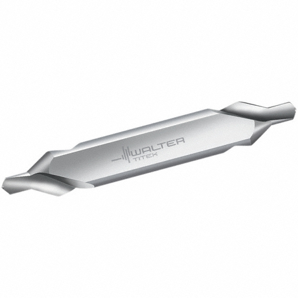 Walter-Titex Combination Drill & Countersink: 8.00 mm Body Dia, High-Speed Steel - 5073539