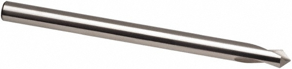Guhring Spotting Drill: 8.00 mm Dia, 90 deg, 118 mm OAL, High-Speed Steel - 9005590080000