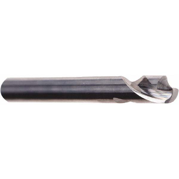 Emuge Spotting Drill: 3/8" Dia, 120 deg, 3" OAL, Solid Carbide - EFUT3200.0952