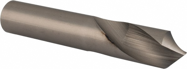 Accupro Spotting Drill: 1/2" Dia, 60 deg, 3" OAL, Solid Carbide - 89698781